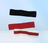 Klassisk kvinnlig pannbandsscarfdesigner Elastic Letter Printing Outdoor Headwrap High Quality Mixed Color Men Women Luxury Brand Tur8834102