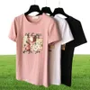 Women Pearl Appliques Tshirts 3D Biades Tops O Pescoço Manga curta Camista feminina 2020 Primavera Casual Lady Lady Tshirts8863473