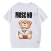 Designer T-shirt da uomo Estate Marche italiane New Tees Cartoon Bear Timbro Girocollo in cotone sciolto per il tempo libero all'aperto Coppia Abbigliamento Uomo Donna Top Camicia