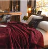 Blankets Premium Sheep Fleece Velvet Plus Super Soft Cozy Warm Fleece Bedding Throw Blankets Twin Size 18Color WMQ422769393