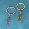 Porte-clés Nedar Zebrafish Pendentif Porte-clés Pour Femmes Hommes En Acier Inoxydable Métal Porte-clés Mer Animal Océan Poisson Mignon Créatif Porte-clés Cadeau