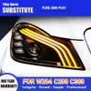 För Ford F150 Raptor LED-strålkastare Montering DRL DAYTIME Running Light Streamer Turn Signal Head Lamp Auto Parts Car Styling 08-14