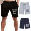 Passen Sie Ihre Sommer-Herrenshorts individuell an, robust und bequem, lockere Streetwear, lässig, für den Strand, zum Binden, elastische Taille 240219