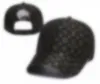 Mens Canvas Baseball Caps Designer Hats hattar Kvinnor monterade mössor Fashion Fedora Letters Stripes Mens Casquette Beanie Hats Z9