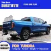 Feu arrière de frein et de stationnement arrière pour Toyota Tundra, ensemble de feu arrière LED 14-19, pièces automobiles, clignotant en banderole