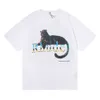 Trendiger Fußballstar mit dem gleichen schwarzen Panther-Buchstabendruck, kurzes T-Shirt für Männer und Frauen, Paar, High Street, halbarm