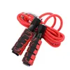 Fitness Jump Rope Adjustable Length Segmented Soft Beaded Skipping Rope for Kids Man Women 240125