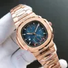 High quality mechanical watches luxury Mens watch automatic calendar display fine steel Gold Case sapphire fashion watches Luminous Sapphire top Wristwatch 904L