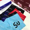 Designer Mans Boxer Shorts Fashion Solid Color Underpants Brand Men Casual Underwear 3del/Lot
