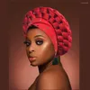 Vêtements ethniques Afrique Turban Caps pour femmes Africain Aso Oke Headtie Prêt à porter Auto Gele Femme Head Wraps Musulman Nigérian Mariage