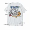 Womens Fashion Tops Sports Tshirt Summer Designer Offs White Cotton Loose T-Shirts Casual Short Hides Oil Målning Tshirts Mens Tees IH1G