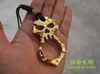 Outdoor Self Designer Defense Survival Ring Appliance Wolf Key Chain Window Breaker JY2N