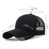 Ball Caps Summer Outdoor Sport Cap Szybkie suszenie męskie linia mody baseball długa wizjerze brzegi snapback dla bone bone gorras