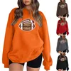 Dameshoodies Decoratieve sweatshirts Dames losse print Drop-schoudermouwen Hoodless sweatshirt Pullover Rits Atletisch