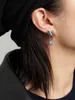 Frühling Und Sommer Neue Nische Mode Design Stud B Emaille Glasur Dreieck Ohrringe Trend Wilden Süßen Schmuck Zubehör Geschenk