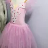 Abbigliamento da palcoscenico Costumi da balletto rosa Rossi per bambini Gonne per adulti Abiti da spettacolo per tutù per bambini