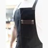 Aprons Kitchen Apron high quality For Pros Chef Waterproof Cooking Apron for Men Canvas With Pockets Fabric Barbecue Father Gift Apron