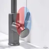Rubinetti per lavandino del bagno Display digitale pieghevole Miscelatore per lavabo a LED Rotazione a 360° Spruzzatore a flusso multifunzione Rubinetto per lavandino acqua calda e fredda per il bagno
