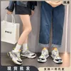 Designer Balencigs Fashion Casual Shoes Roller Skates 2024 Walk Show Dad Shoes Female Instagram Trendy Thick Sole Internet Par Explosive Street Sports 9gsu