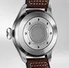 U1 Top Factory AAA Luxe Designer Pilot IW327010 MARK XVIII AAA Kwaliteit Zwitsers horloge Portugieser Heren automatisch mechanisch uurwerk Saffier Echt leer mooi