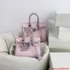 Genuine Leather Bags Trusted Luxury Handbag 23 New Macaron Color Series Contrast Platinum Bag Advanced Texture Fashion Womens Bag This Years Popular W with LOGO HBJK