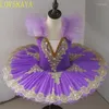 Stage Wear Ballet Light Swan Lake Pancake Girl Robe de danse pour enfants adultes