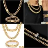 Цепочки и ожерелья, кубинская цепочка, 10-каратное золото, 8 мм, мужские звенья, Прямая доставка, ювелирные изделия, ожерелья, подвески Otkdy
