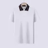 Herenpolo's baas designer poloshirt Heren Luxe Casual T-shirt met korte mouwen High Street Fashion Hoge kwaliteit puur katoen Klassiek ademend sportborduurshirt