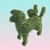 Décorations de jardin décoratives chien pipi topiary flockptures statues sans jamais le doigt pour tailler ou eau décor 9204753