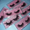 Buzzme 5d mink lash varar makeup frans naturlig dramatisk volym frans förlängd tjocklek 3d falskt frans 240220