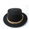 Шляпы с широкими полями, модная мужская и женская шляпа со свиным пирогом, плоская шляпа-трилби, чародей, танцевальная вечеринка для леди, джаз, джентльмен, Fedora