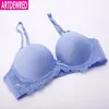 BRAS SEXY PURSH UP SMOOT PATCHWork Dantel Çığır Giyim Kadın Silikon Straplez Sütyen Görünmez Düğün Top Soutien Gorge