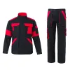 Clothing 1 Set Working Clothes Uniform Men Women Workwear Coat and Trousers Welding Suit Car Repair Workshop Mechanic Clothes