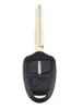 Чехол для дистанционного ключа с 3 кнопками для MITSUBISHI Lancer EX, брелок для бесключевого доступа, крышка автомобильной сигнализации, корпус, правый лезвие Groove5405644