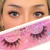 5/10/30/50/100Pcs eyelashes 3D natural false eyelashes fluffy soft cross comic loose eyelashes Wispy natural eyelashes extended makeup 240220