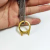 Creative Cat Ear Ring Single Finger Buckle Outdoor Self Defense Tiger Designer Wolf Tool Bracelet Jewelry Necklace Pendant DQMN