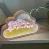 Lumières nocturnes Diy Tulip Cloud Sea of ​​Flowers Light Creative atmosphère