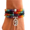 Bracelets 108 Mala Chakra bracelet or necklace Onyx Yoga Meditation bracelet