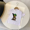 Brand Child T Shirts Duck Pattern Print Boys Summer Top Size 90-150 CM Designer Baby Clothes Girl Short Sleeve Cotton Kids Tees 24Feb20