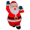10mD (33ft) with blower Outdoor Games Customized Decor inflatable santa claus father christmas balloon for Festival