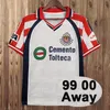 1996 2008 Maglia da calcio retrò Chivas Guadalajara R. RAMIREZ B. GALINDO R. MORALES O. BRAVO Maglia da calcio casalinga magliette da calcio retrò