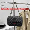 حقيبة حرفية 2024 محفظة مصمم الأزياء سجل قسط كلاسيكي جميل Lingge Lingge Caviar Brand Tote Leather Latter Latter Womens Q3 Wallte