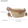 Shoulder Bags Womens Waist Pack Straw Woven Ladies Soulder Sling Crossbody Bags for Women 2023 Summer Fanny Pack Purse Female Belt Cest BagH24220