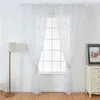 Curtain 1Pc White Blackout Curtains Tulle for Living Room Marble Striped Gold Silver Printed Tulle Home Balcony Vertical Curtain