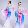 Palco desgaste estilo hanfu hmong roupas clássicas trajes nacionais yangko roupas desempenho traje de dança