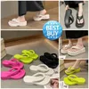 Pantofole Stilista Ciabatte Sandali Trend Womans Sandali in gommapiuma Jelly Piscina Infradito Ciabatte Mocassino taglia 36-41 morbido confortevole rosa verde camera bianca