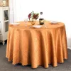 Table cloth round Table Cover for Banquet Wedding Party Decoration Tables Satin Fabric Clothing Wedding Tablecloth Home Textile ZZ