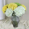 Dekorative Blumen, zarte künstliche Hortensien, nicht verwelkt, Heimdekoration, breite Anwendung, große künstliche Hortensien, Seidenblume