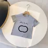 Brand kids T shirts Letter logo printing boys top Size 90-150 CM designer baby clothes girl Short Sleeve summer cotton child tees 24Feb20