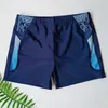 Xigeges Mens Swimming Pants Are Fashionable Loose Comfortable and Large Size Flat Angle Professional Quick Drying